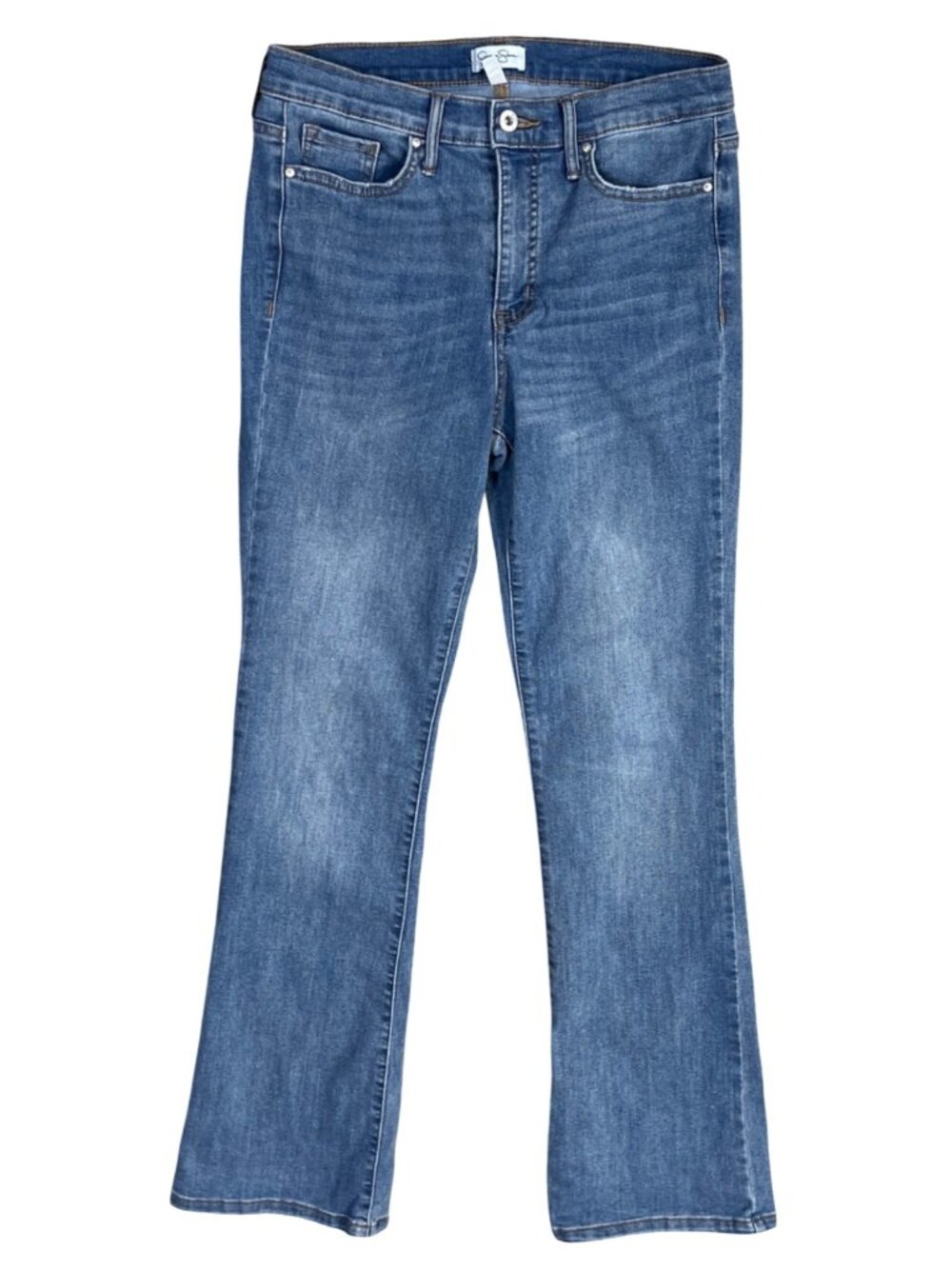 Jessica Simpson Jeans Boot Cut Size 8 Light Wash Flare Stretch